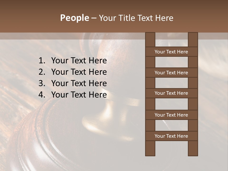 Punishment Hair Courtroom PowerPoint Template