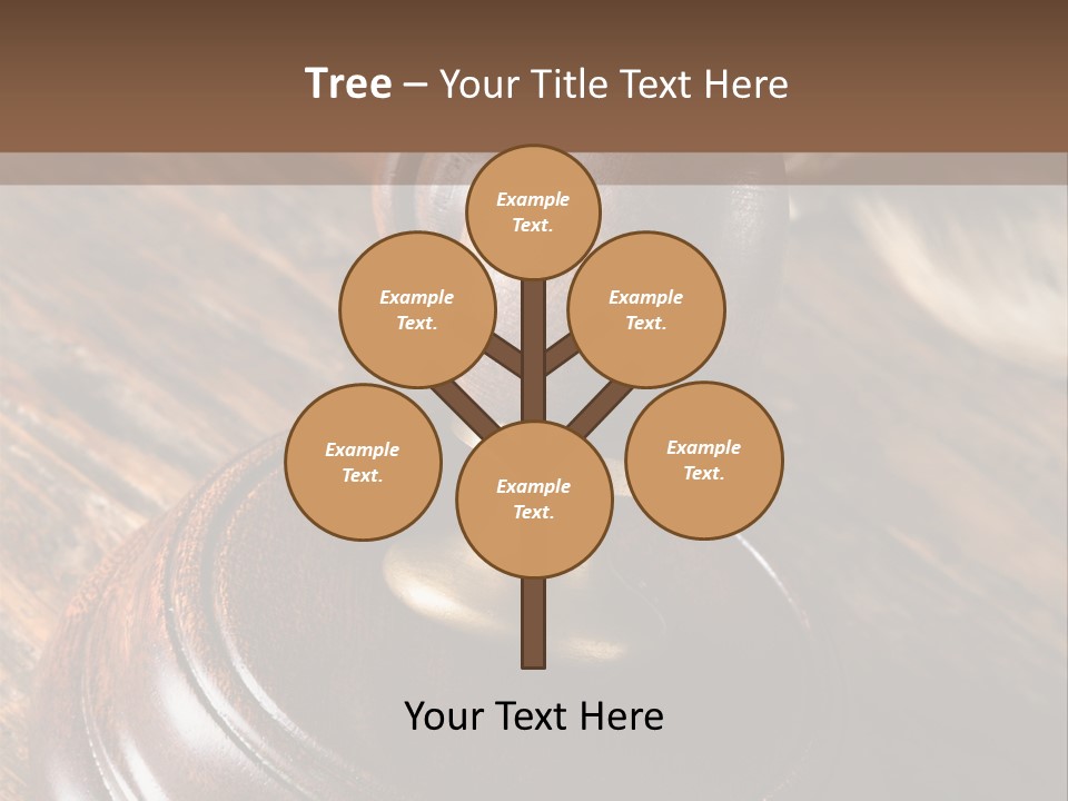 Punishment Hair Courtroom PowerPoint Template