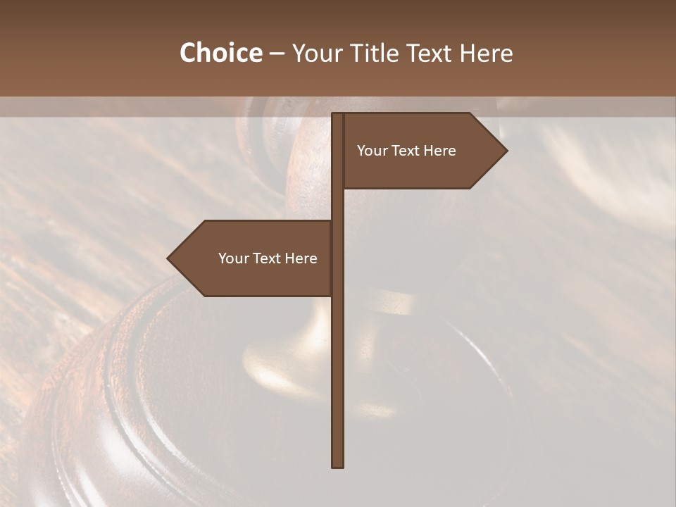 Punishment Hair Courtroom PowerPoint Template
