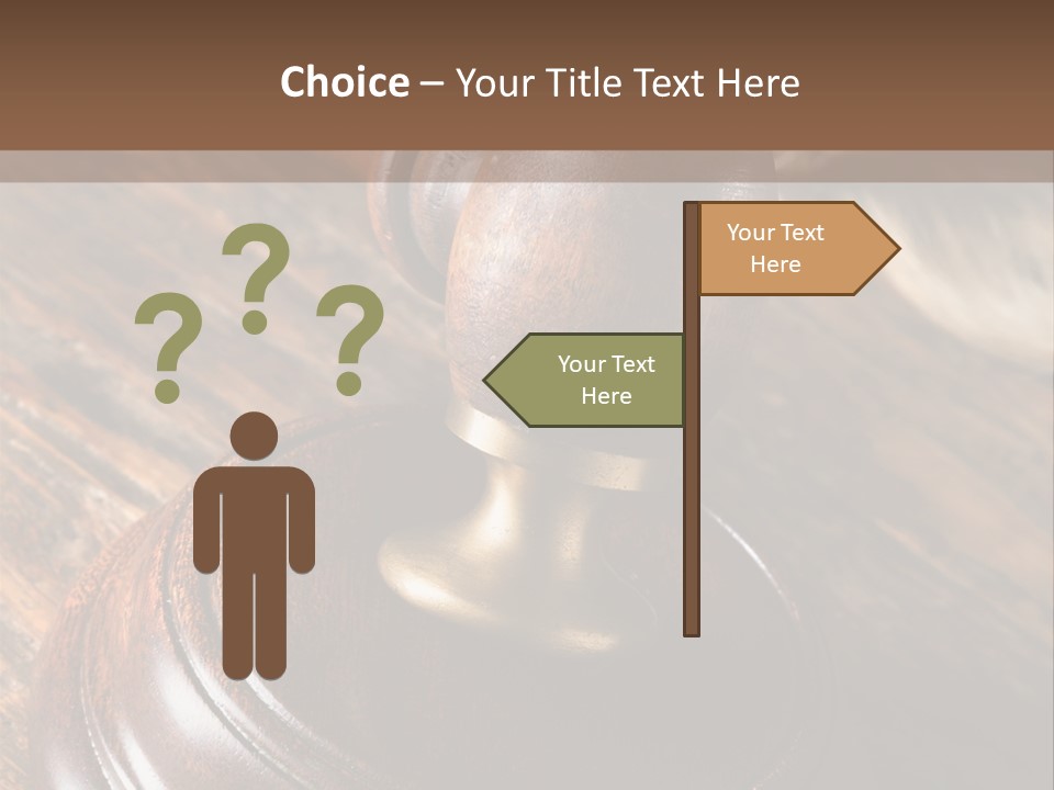 Punishment Hair Courtroom PowerPoint Template