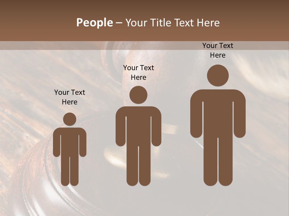 Punishment Hair Courtroom PowerPoint Template