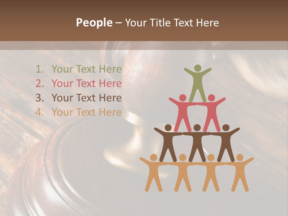 Punishment Hair Courtroom PowerPoint Template