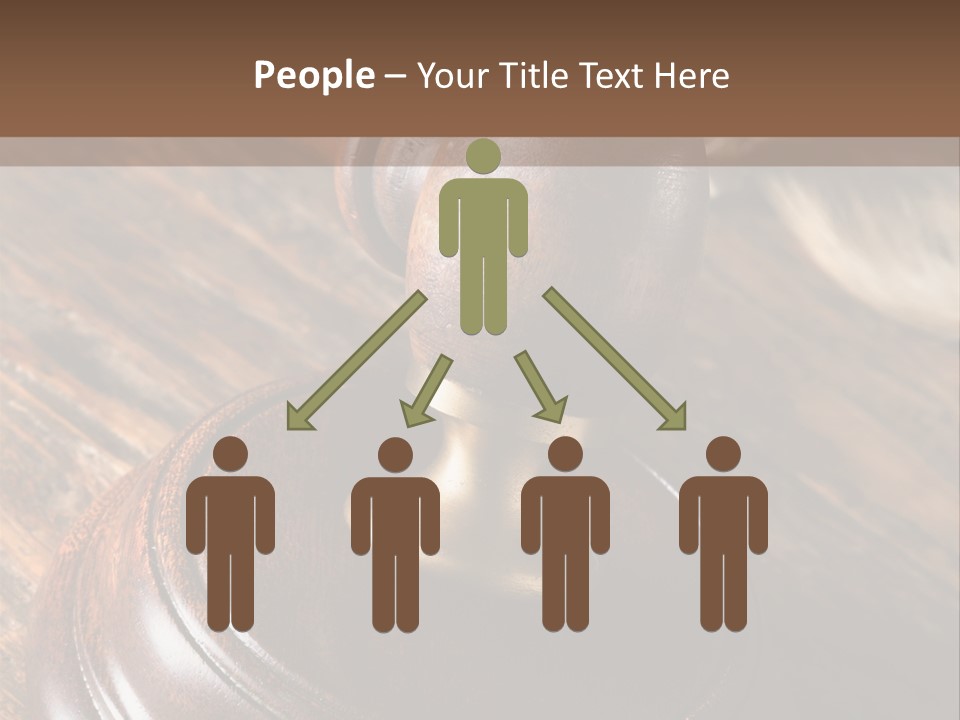 Punishment Hair Courtroom PowerPoint Template