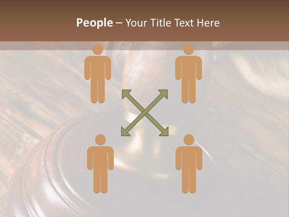 Punishment Hair Courtroom PowerPoint Template