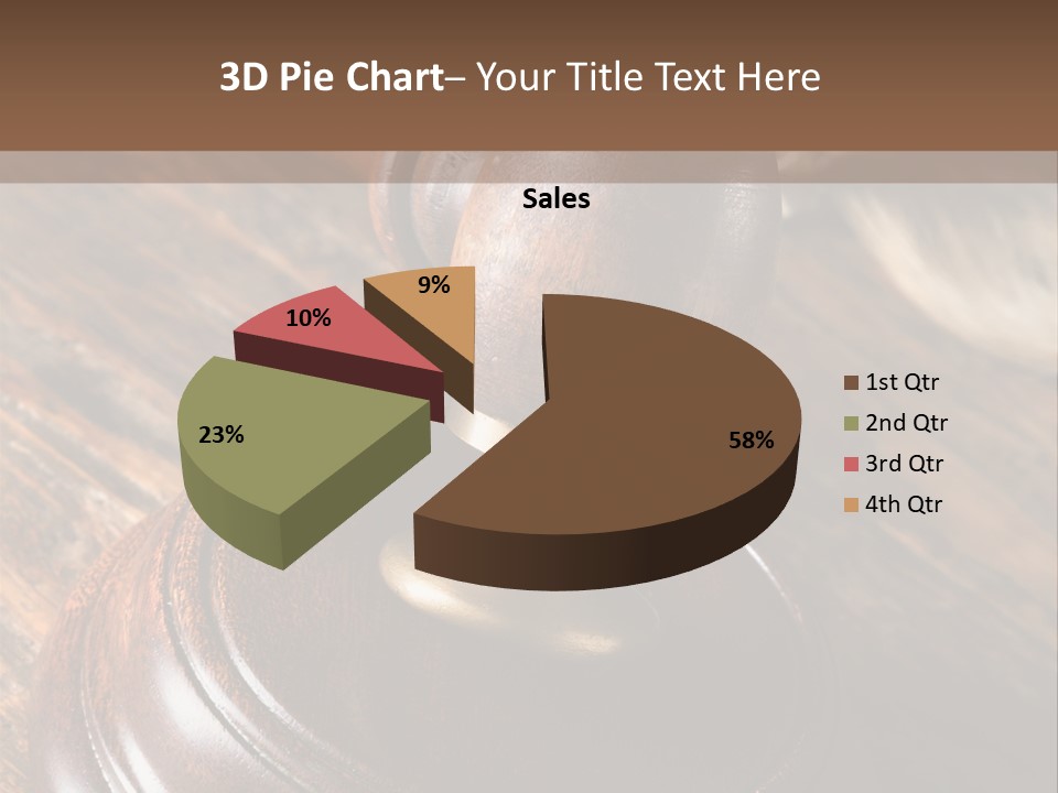 Punishment Hair Courtroom PowerPoint Template
