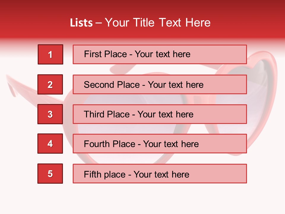 Accessory Isolated Shiny PowerPoint Template