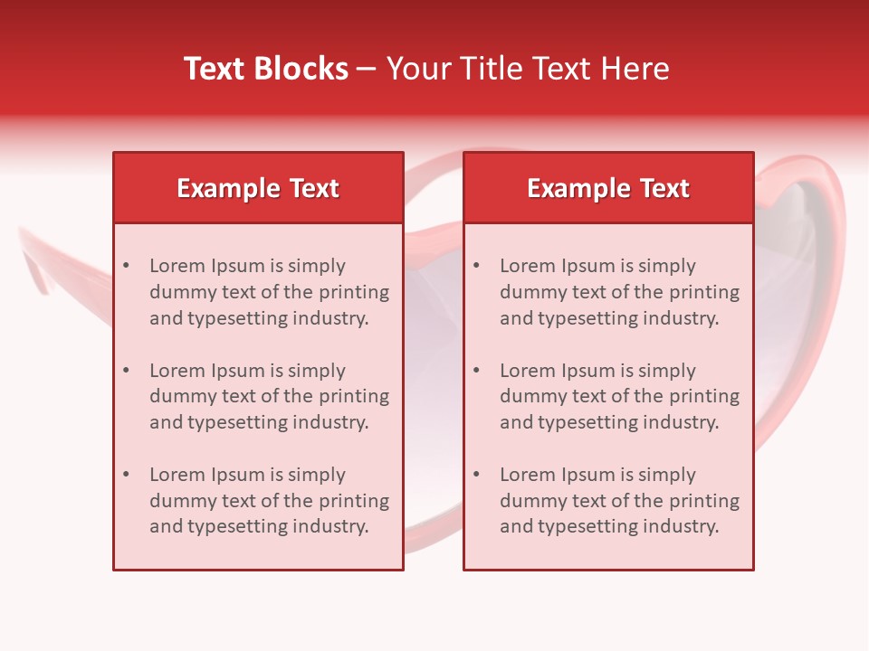 Accessory Isolated Shiny PowerPoint Template