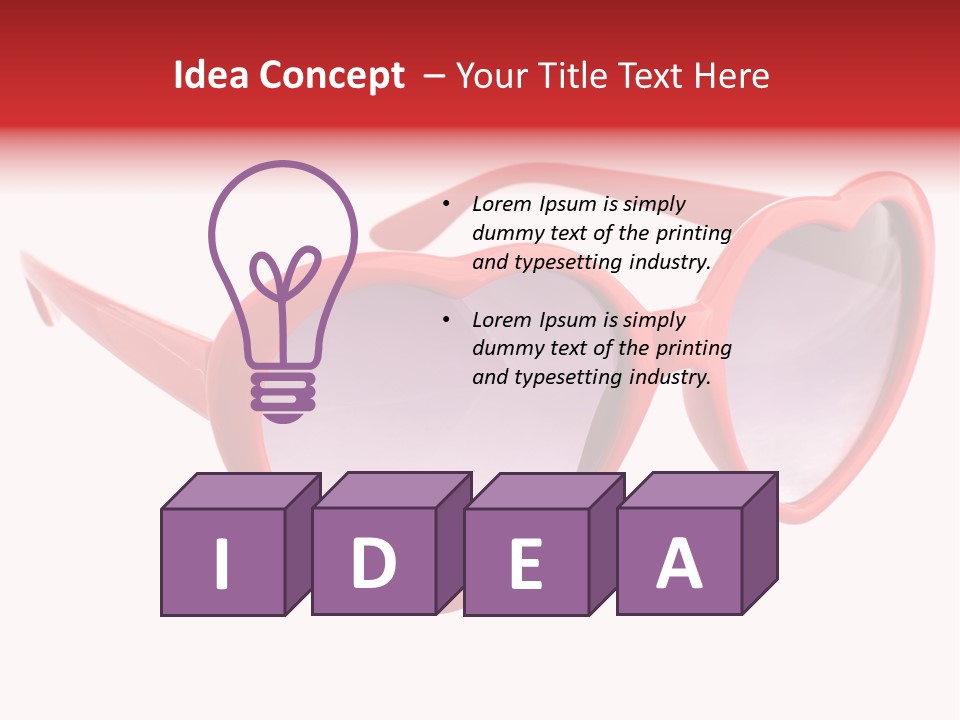 Accessory Isolated Shiny PowerPoint Template