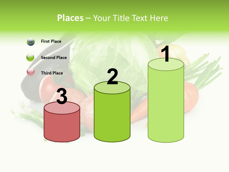 Vegetable Green Ripe PowerPoint Template