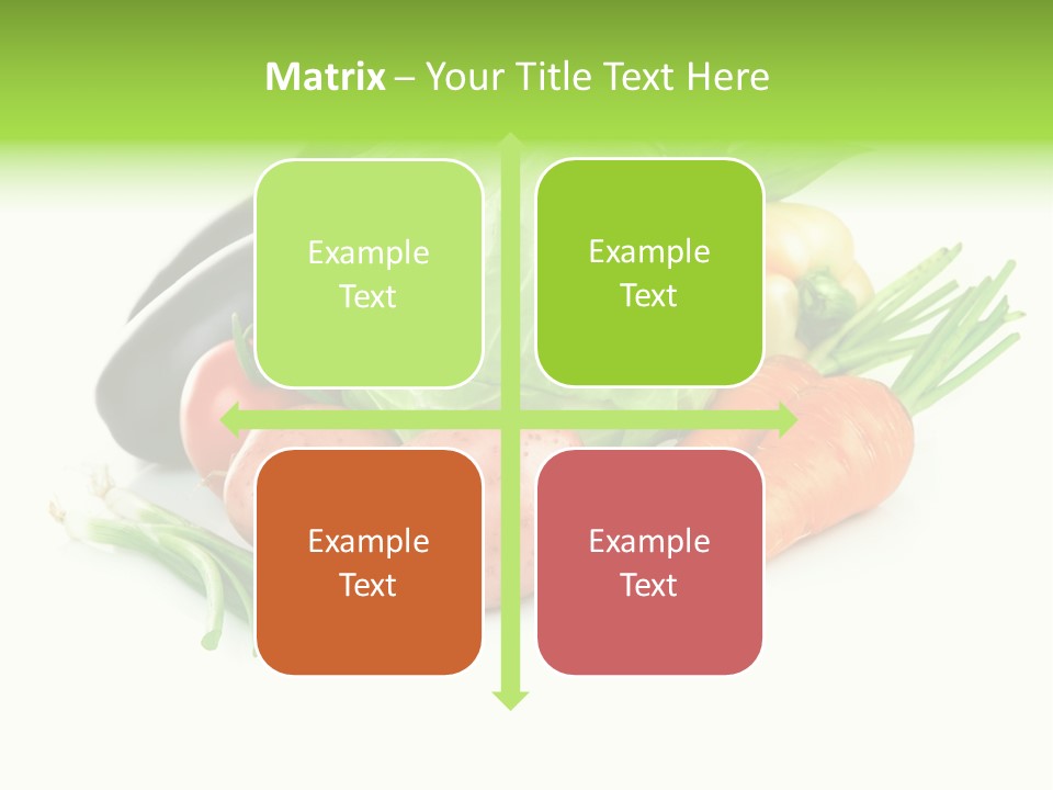 Vegetable Green Ripe PowerPoint Template