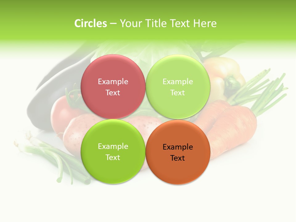 Vegetable Green Ripe PowerPoint Template