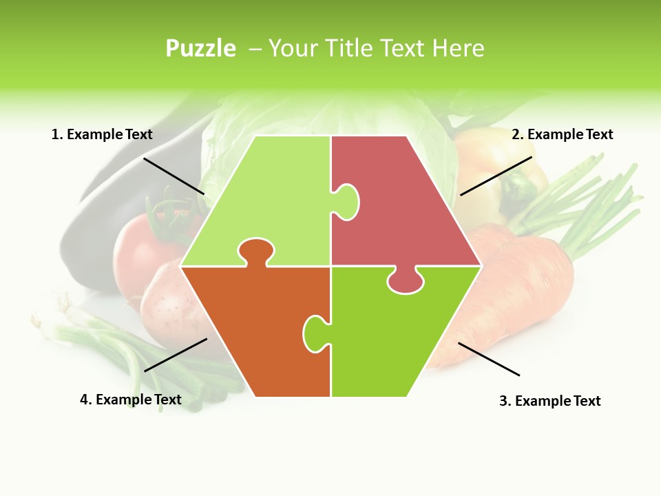 Vegetable Green Ripe PowerPoint Template