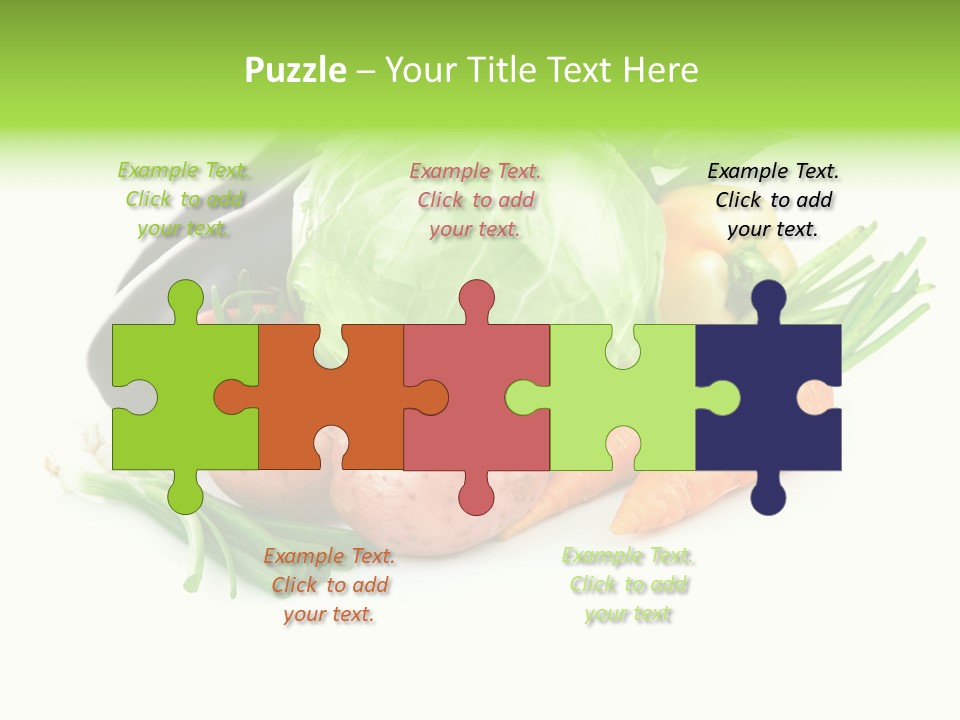 Vegetable Green Ripe PowerPoint Template