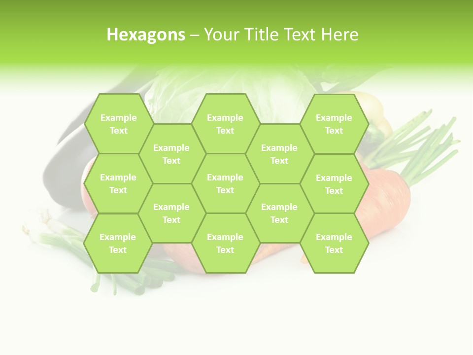 Vegetable Green Ripe PowerPoint Template