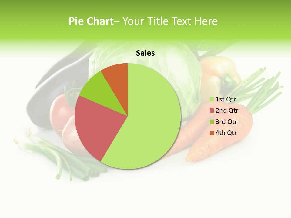 Vegetable Green Ripe PowerPoint Template