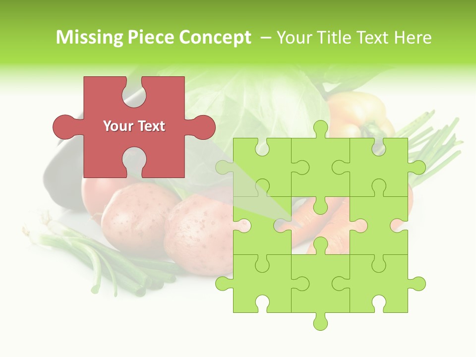 Vegetable Green Ripe PowerPoint Template