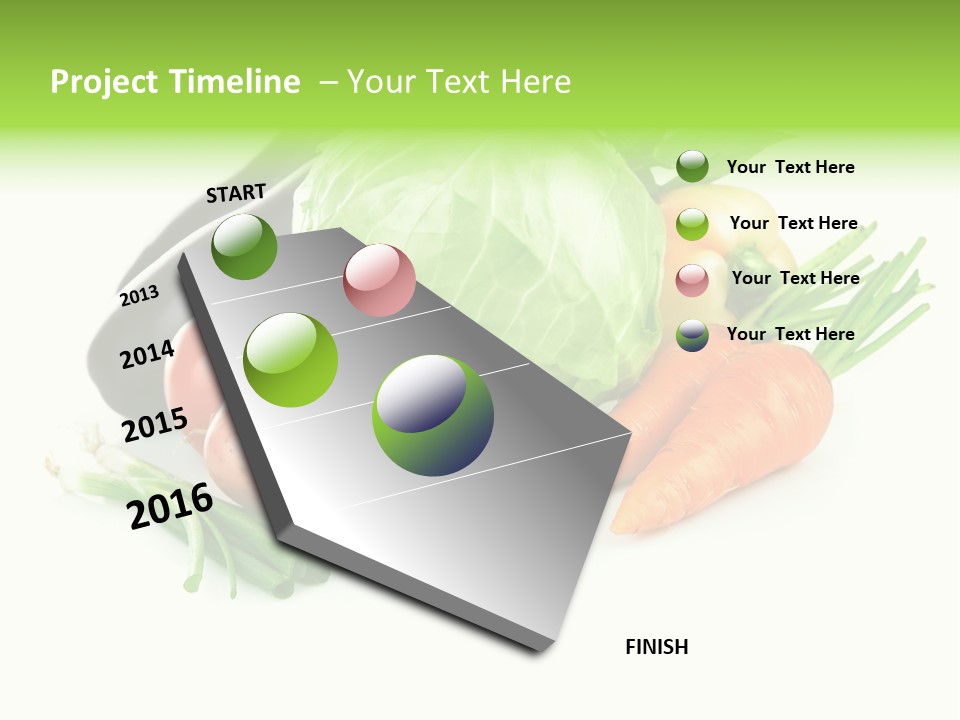 Vegetable Green Ripe PowerPoint Template
