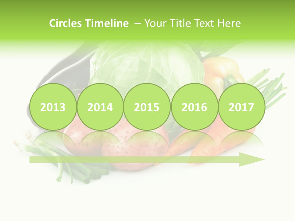Vegetable Green Ripe PowerPoint Template