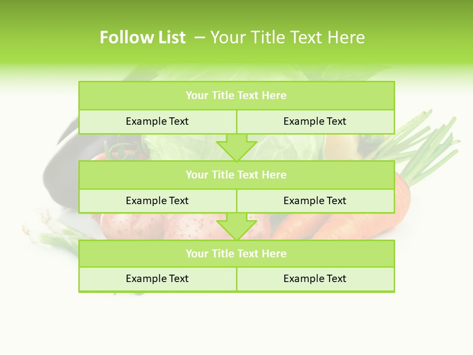 Vegetable Green Ripe PowerPoint Template