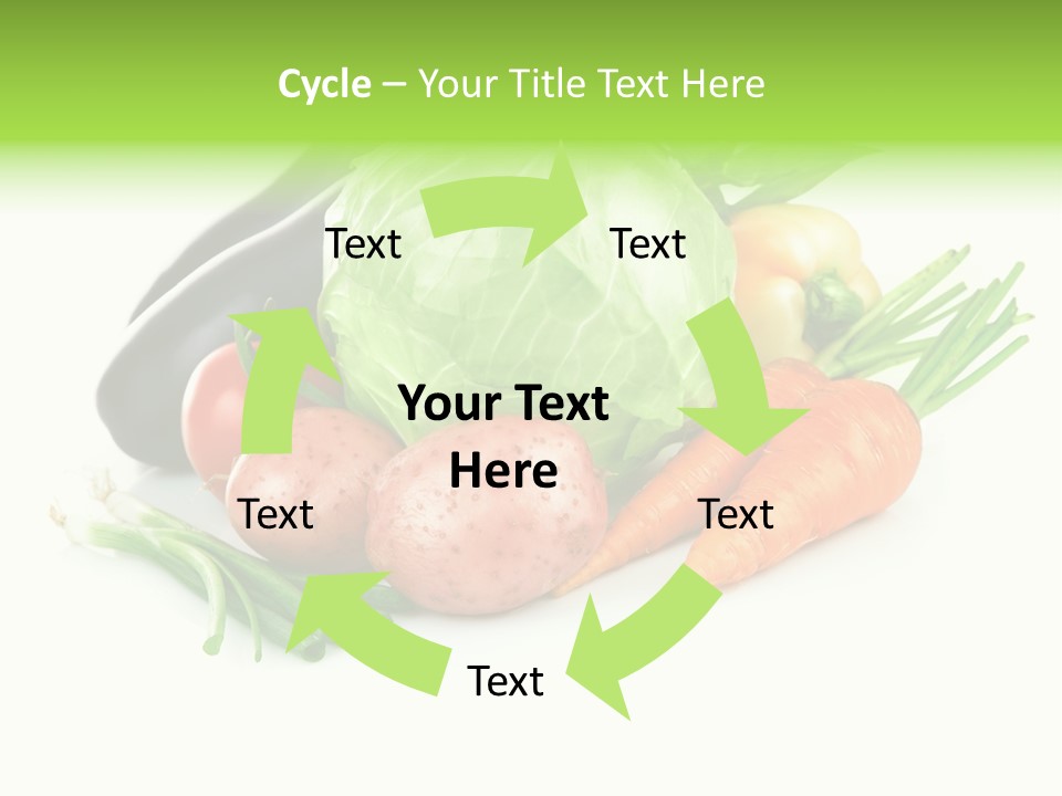 Vegetable Green Ripe PowerPoint Template