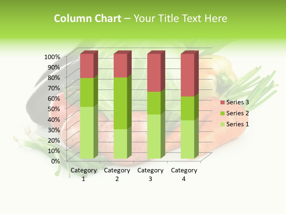 Vegetable Green Ripe PowerPoint Template