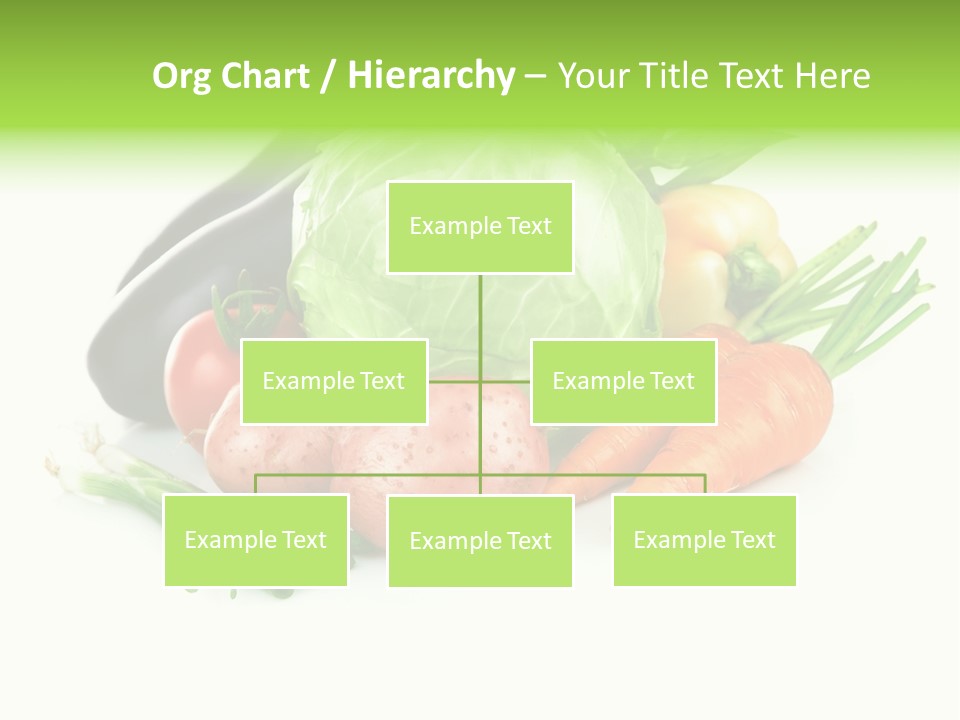 Vegetable Green Ripe PowerPoint Template