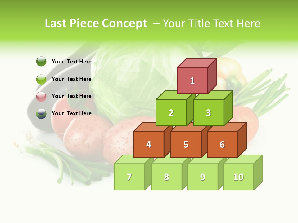 Vegetable Green Ripe PowerPoint Template