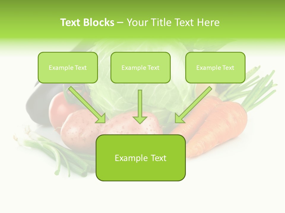 Vegetable Green Ripe PowerPoint Template