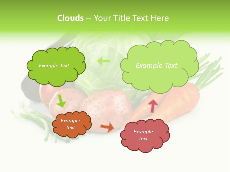 Vegetable Green Ripe PowerPoint Template