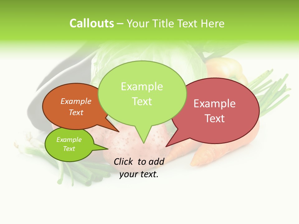 Vegetable Green Ripe PowerPoint Template