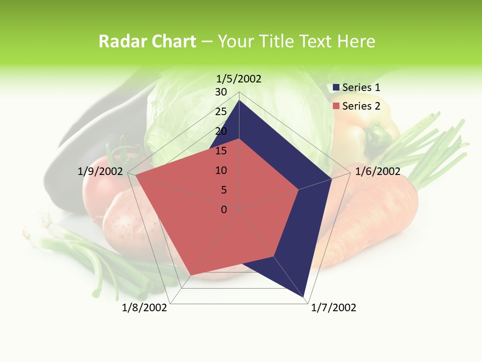 Vegetable Green Ripe PowerPoint Template