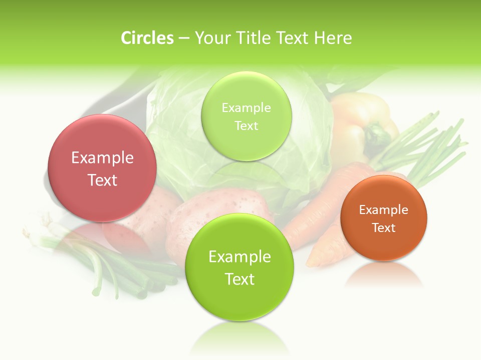 Vegetable Green Ripe PowerPoint Template