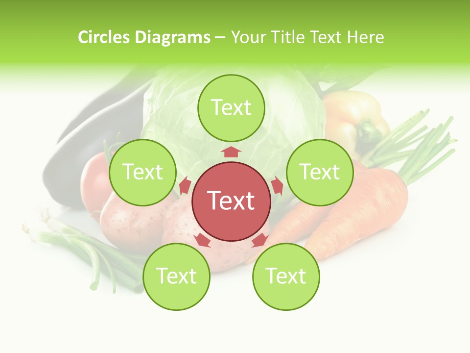 Vegetable Green Ripe PowerPoint Template