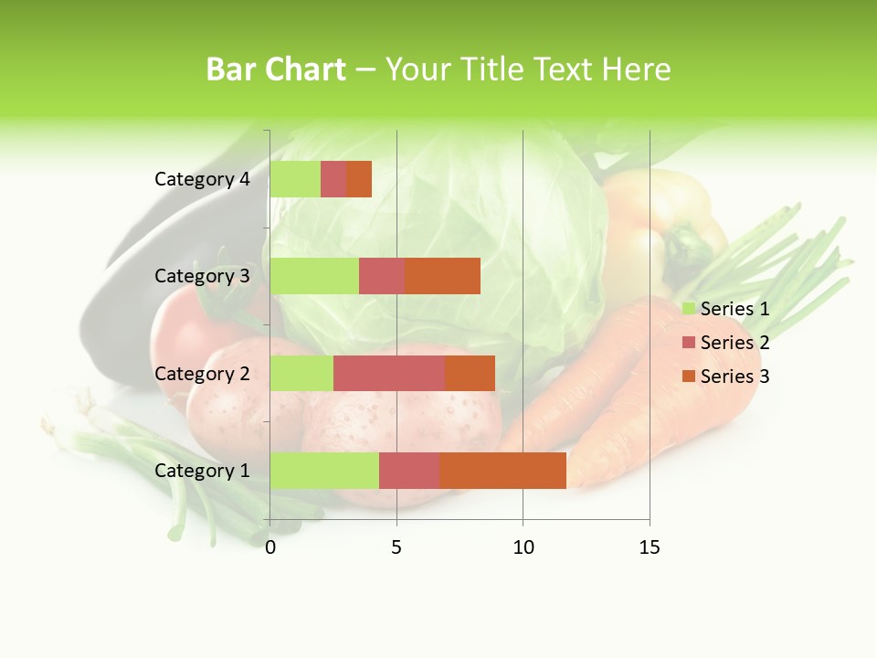 Vegetable Green Ripe PowerPoint Template