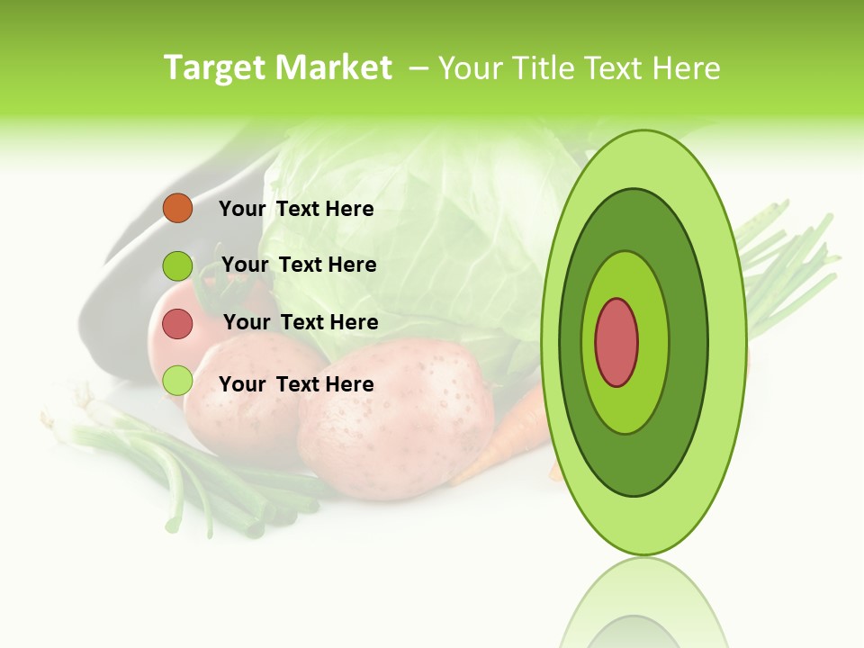 Vegetable Green Ripe PowerPoint Template