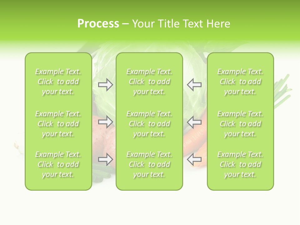 Vegetable Green Ripe PowerPoint Template