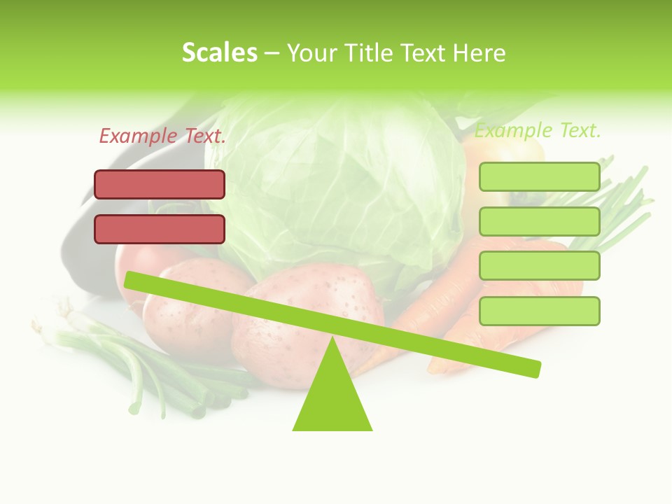 Vegetable Green Ripe PowerPoint Template