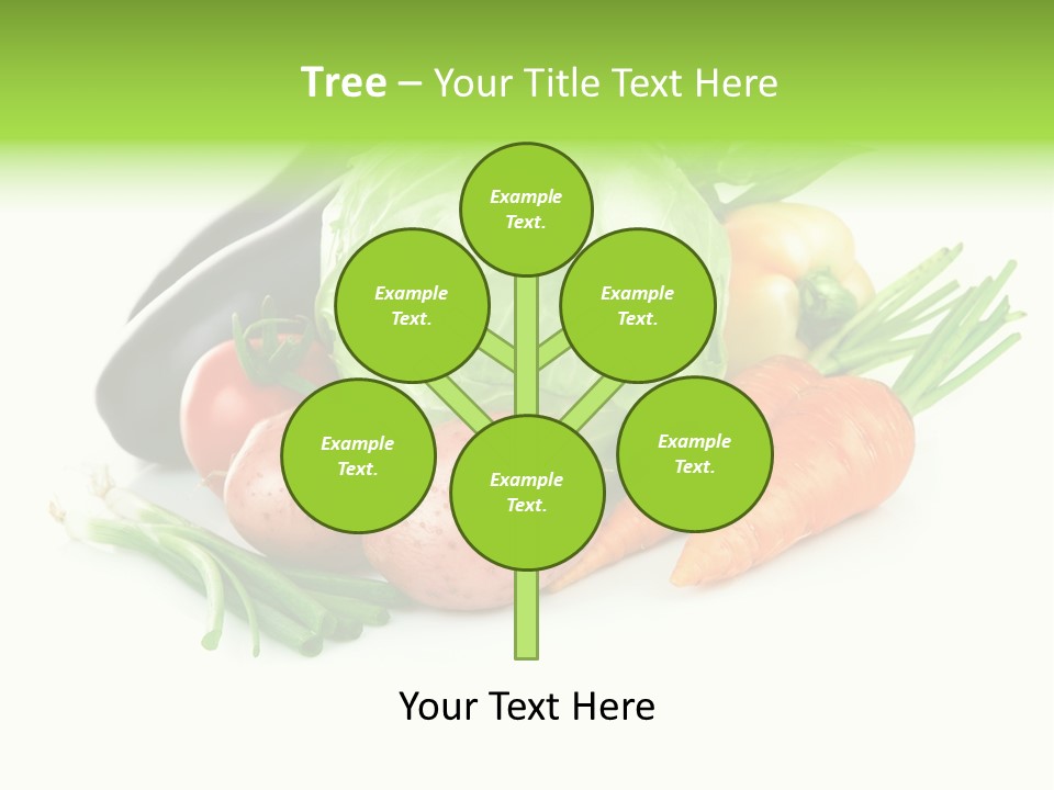 Vegetable Green Ripe PowerPoint Template