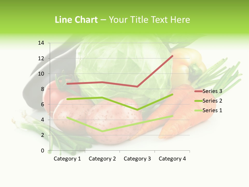 Vegetable Green Ripe PowerPoint Template