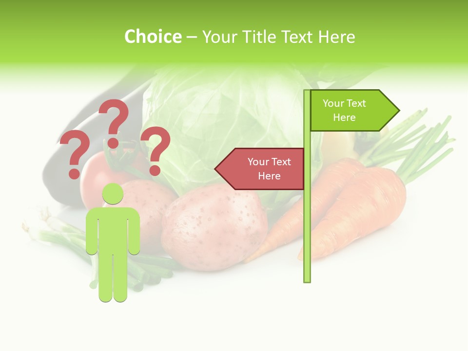 Vegetable Green Ripe PowerPoint Template