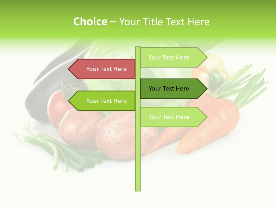 Vegetable Green Ripe PowerPoint Template