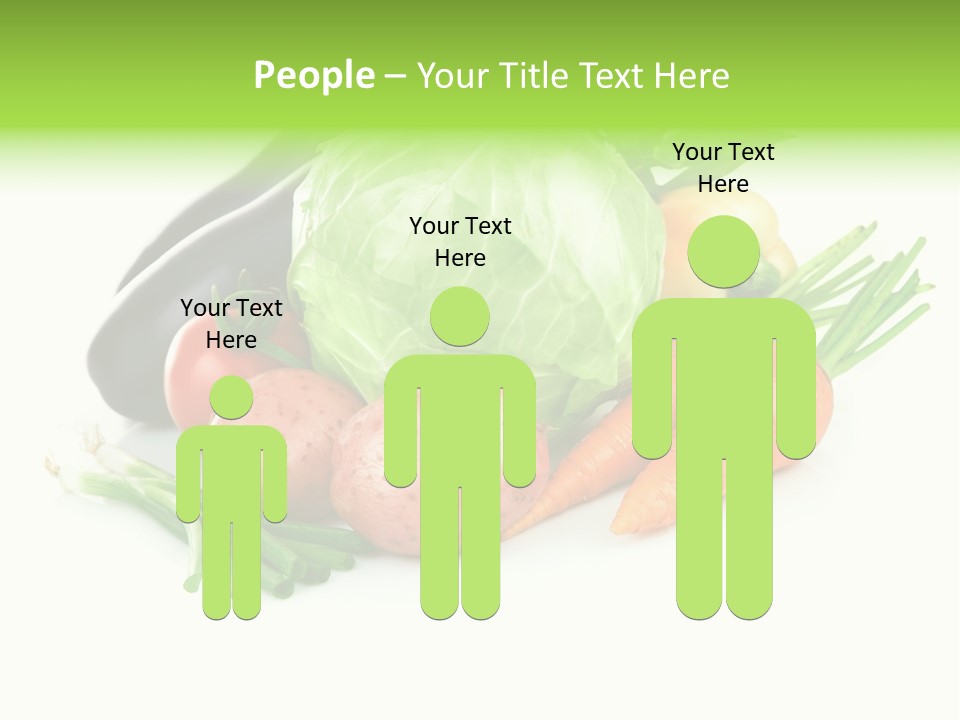 Vegetable Green Ripe PowerPoint Template