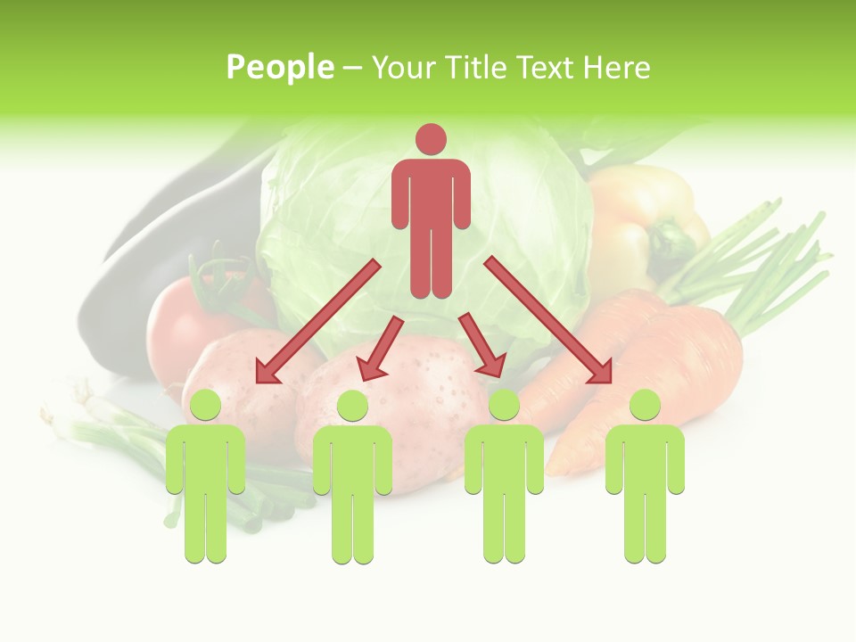 Vegetable Green Ripe PowerPoint Template
