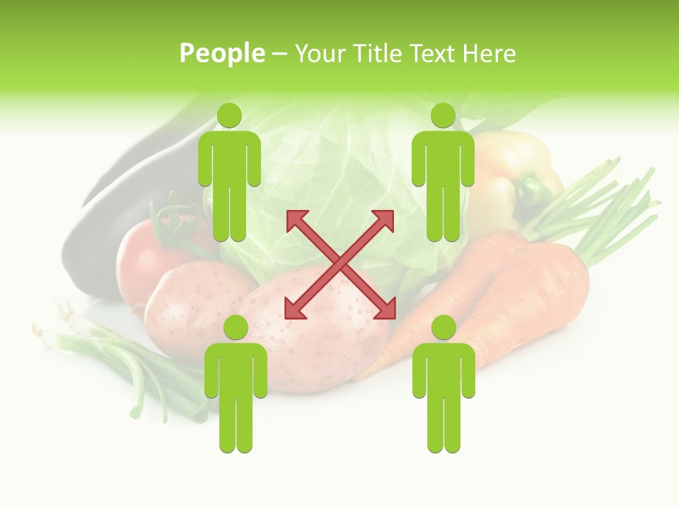 Vegetable Green Ripe PowerPoint Template