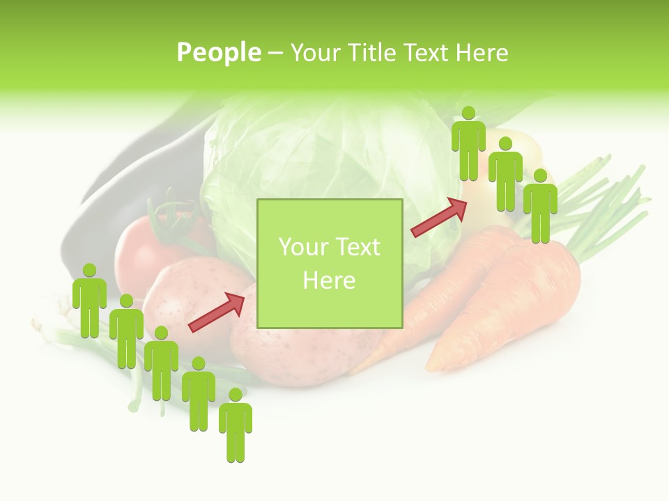 Vegetable Green Ripe PowerPoint Template