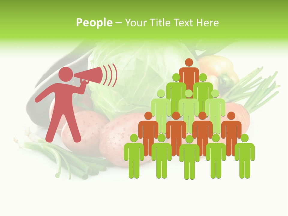 Vegetable Green Ripe PowerPoint Template