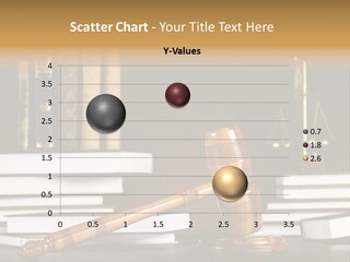 Symbol Judge Litigation PowerPoint Template