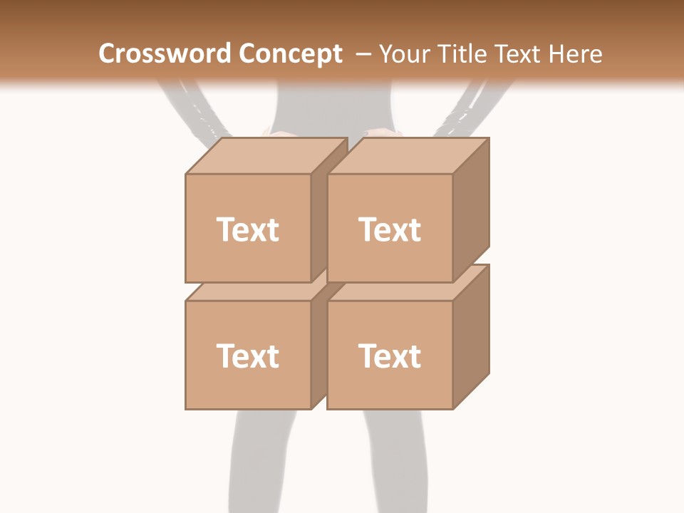 Sensual Slim Fetish PowerPoint Template