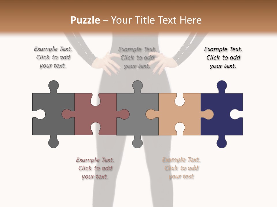 Sensual Slim Fetish PowerPoint Template