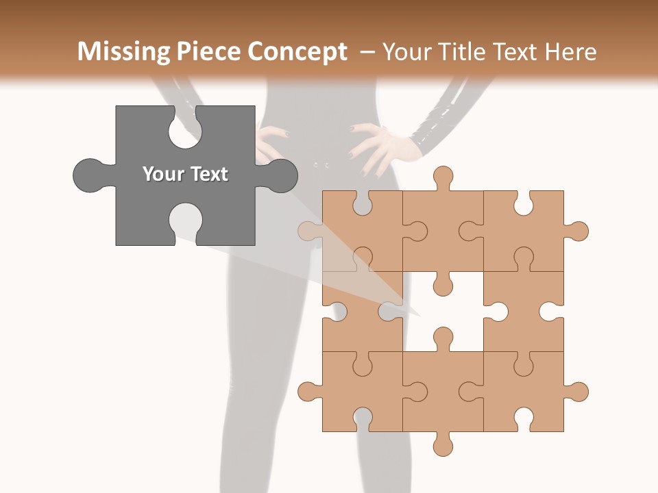 Sensual Slim Fetish PowerPoint Template